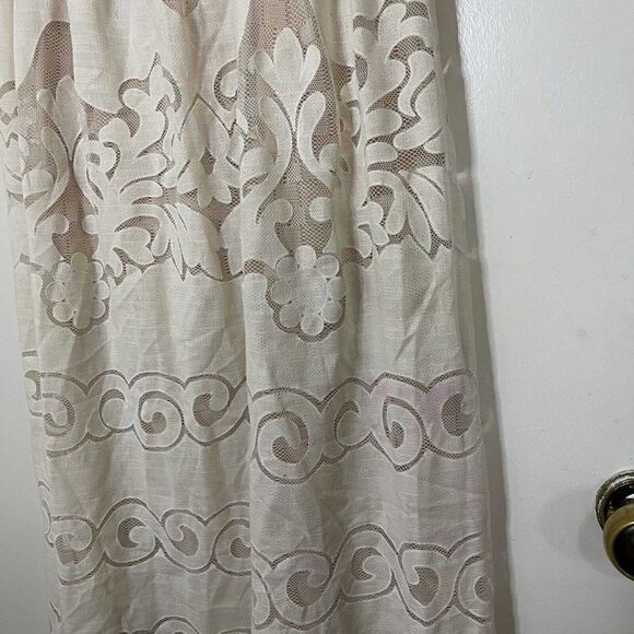 ERIN FETHERSTON ivory lace sleeveless Maxi dress size US 10 - Picture 3 of 8